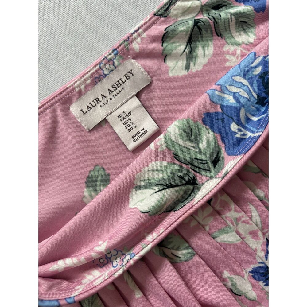 pleated mini golf skirt - Laura Ashley -Small - Picture 3 of 5